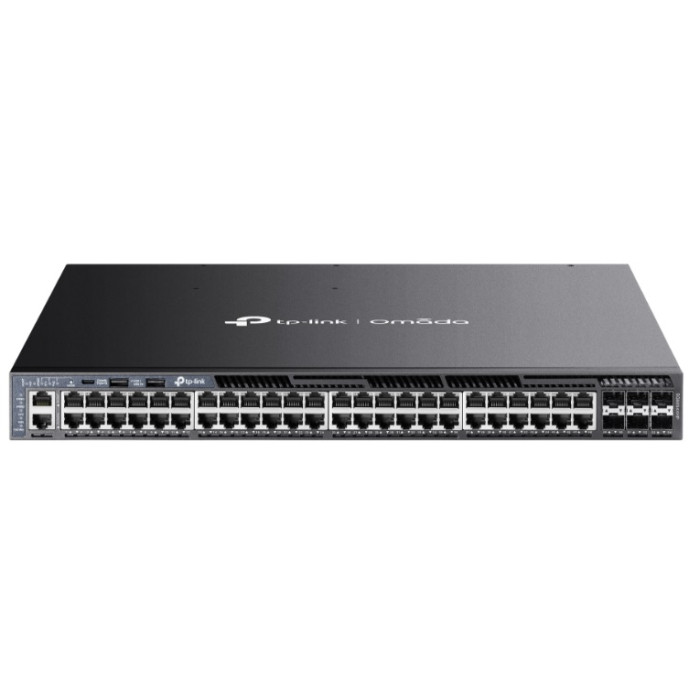 Коммутатор TP-Link/SG6654XHP/54 port/48 Gbps IEEE802.3af/at/30Вт/1440Вт/6 10G SFP+