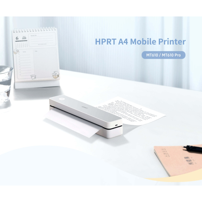 Термопринтер мобильный HPRT MT610 Pro серый