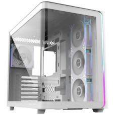 Case ATX midi tower FSP M580-WP, (без БП), WHITE