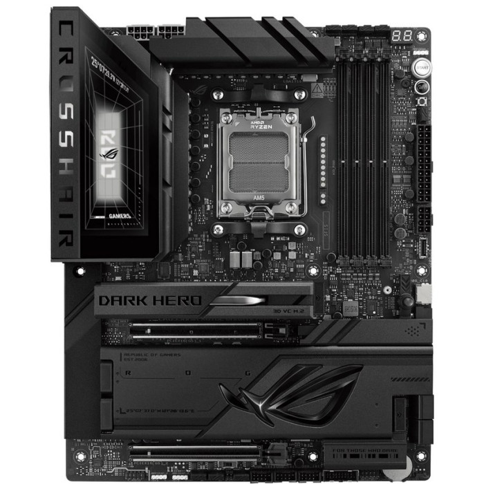 Сист.плата ROG CROSSHAIR X870E DARK HERO, X870E, AM5, 4xDDR5, 2xPCI-E x16, 5xM2, 2xUSB 4.0 Type C, HDMI, WIFI7, BOX