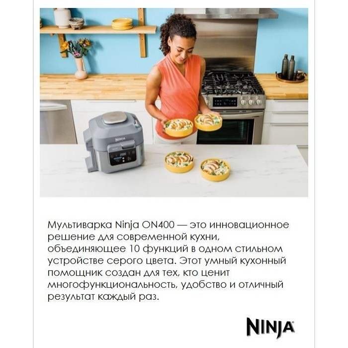 Ninja ON400EU										 серый