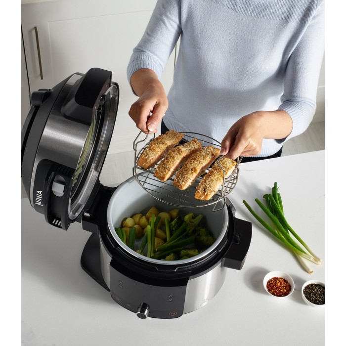 NINJA KITCHEN Foodi SmartLid OL550EU черный, серебристый