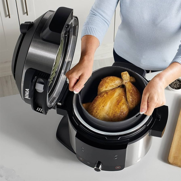 NINJA KITCHEN Foodi SmartLid OL550EU черный, серебристый