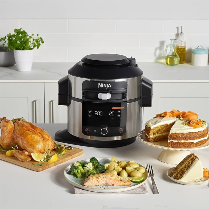 NINJA KITCHEN Foodi SmartLid OL550EU черный, серебристый