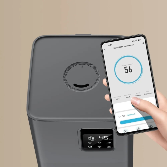 Deerma DEM-F952W черный, серый