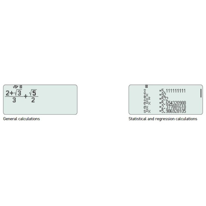 CASIO FX-991CW-W-ET-V, 10+2-разрядный, черный, серый