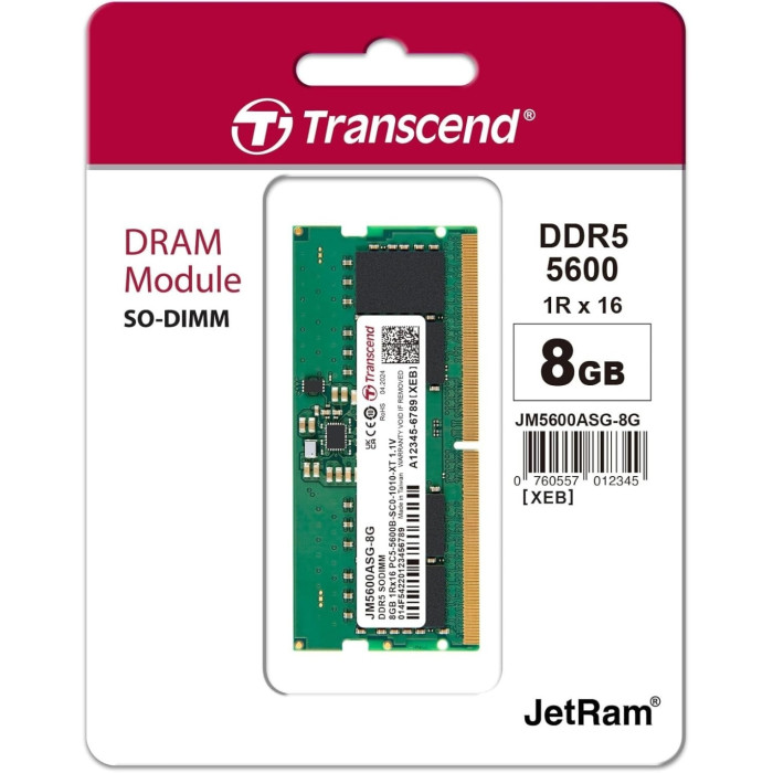 Transcend JM5600ASG-8G 8 Гб