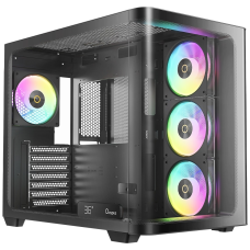 Корпус Ocypus Iota C70 BK Curve ARGB Digital ATX/mATX/mITX 2xUSB Type-C Черный Iota-C70-BKD400CD-GL