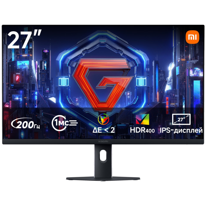 27' Xiaomi 2K Gaming Monitor G27Qi 2026 черный