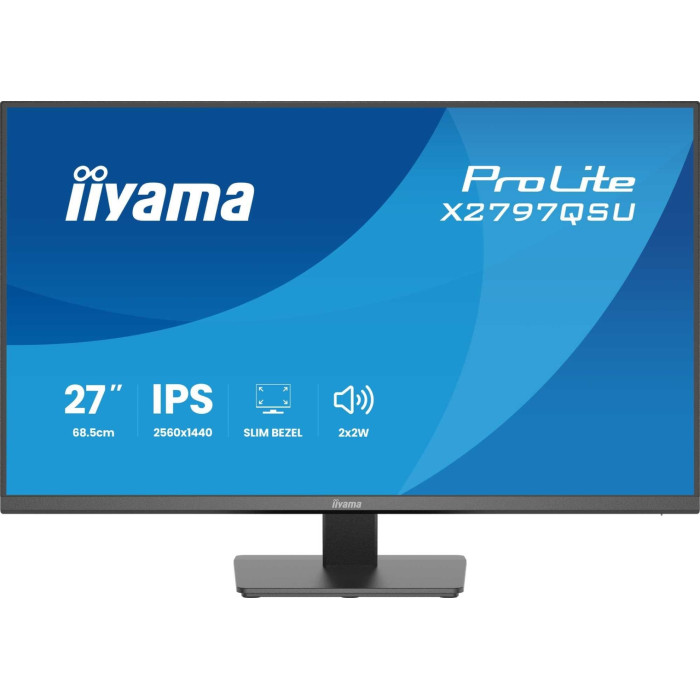 27' Iiyama X2797QSU-B1 черный