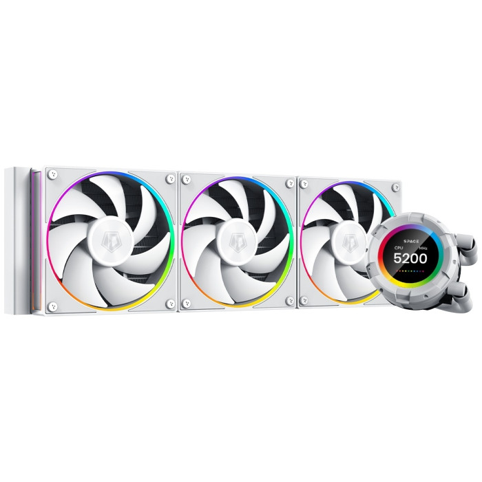 Water Cooler ID-Cooling SL360 WHITE, for S1700/1200/2066/2011/115x/AMD