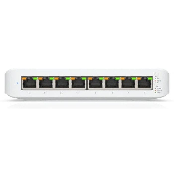 Коммутатор Ubiquiti USW-Lite-8-POE-EU