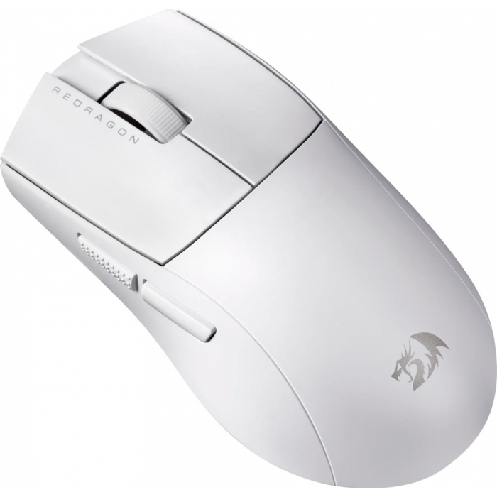 Mouse Redragon K1ng 4K Pro, Optical 100-26000 dpi, 2,4/BT/USB, White ,(72212)
