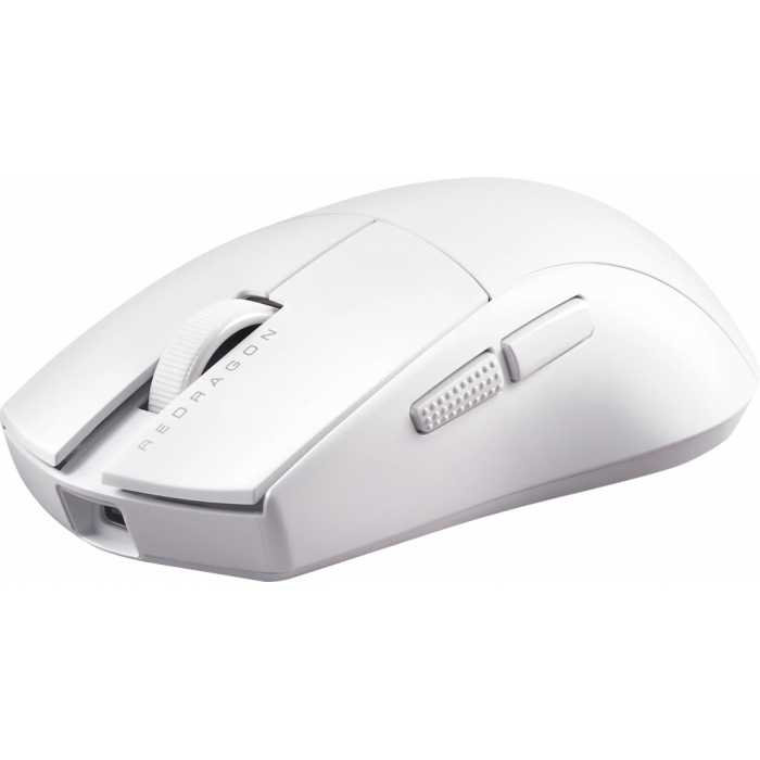 Mouse Redragon K1ng 4K Pro, Optical 100-26000 dpi, 2,4/BT/USB, White ,(72212)