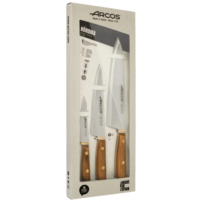 ARCOS универсальный 167100, лезвие: нержавеющая сталь 3 шт