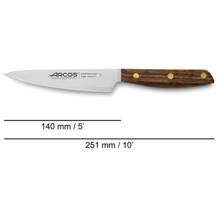 ARCOS поварской Nordika 165400, лезвие: нержавеющая сталь 1 шт