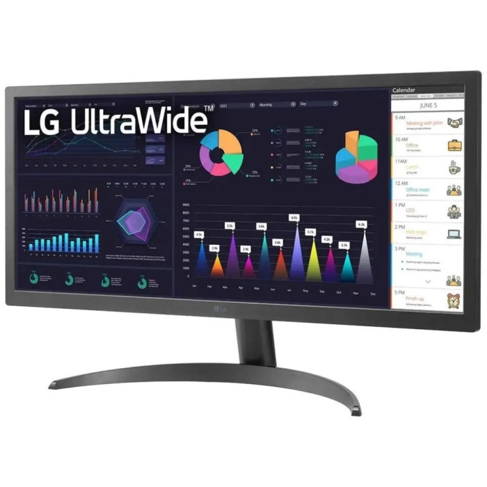LG 26WQ500-B черный