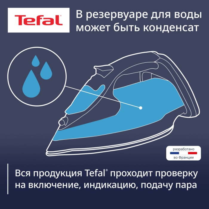 Tefal FV1713E0 синий