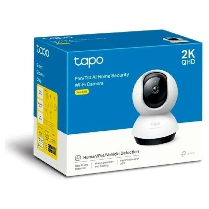 TP-LINK камера видеонаблюдения Tapo C220, 4 Мпикс расширение 2560x1440