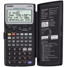 CASIO FX-5800P-S-EH, 5-разрядный, черный