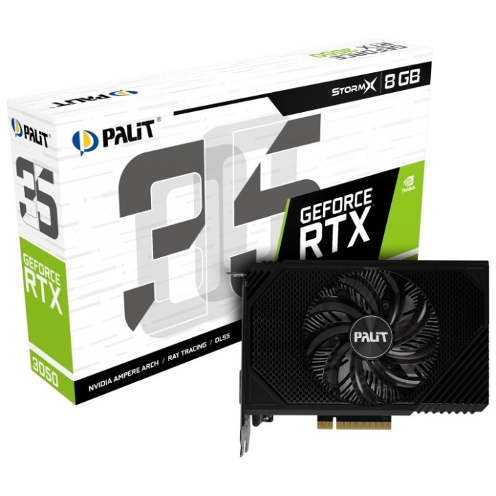Palit GeForce RTX 3050 StormX NE63050018P1-1070F 8 ГБ