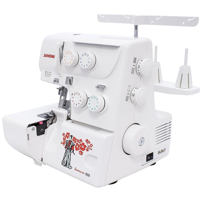Оверлок Janome Samurai 888 белый