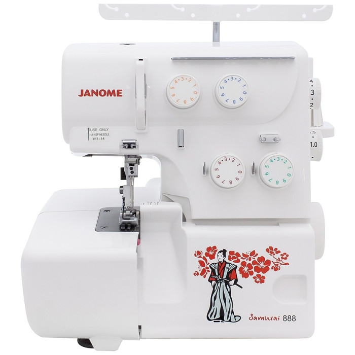 Оверлок Janome Samurai 888 белый