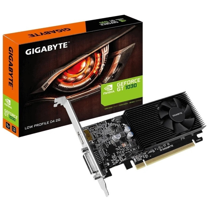 GIGABYTE GeForce GT 1030 Low Profile D4 2G GV-N1030D4-2GL 2Gb