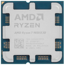 AMD CPU Desktop Ryzen 7 8C/16T 9850X3D (5.6GHz,104MB,120W,AM5) tray, with Radeon Graphics
