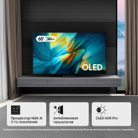 Samsung QE65S95FAUXCE 165 см черный