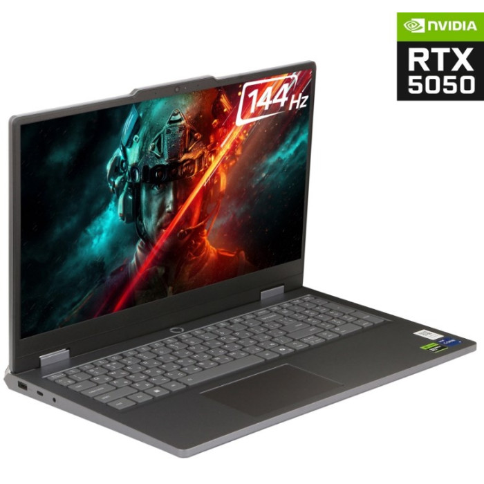 Ноутбук Lenovo LOQ 15IRX11 15.6'/Core i7-13650HX/16GB/1TB SSD/RTX5050 8GB/DOS