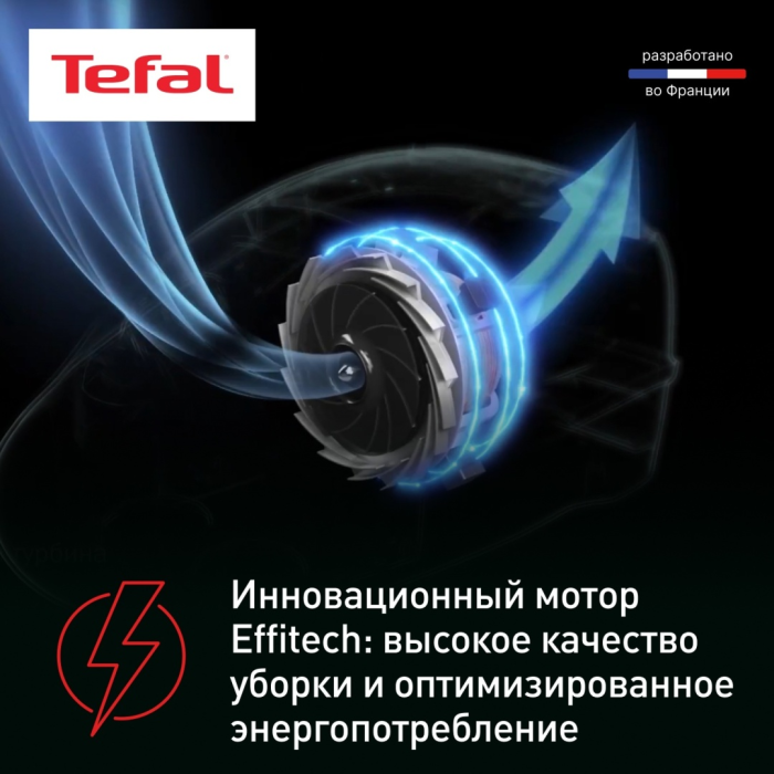 Tefal Compact Power Cyclonic TW3786 черный, коричневый