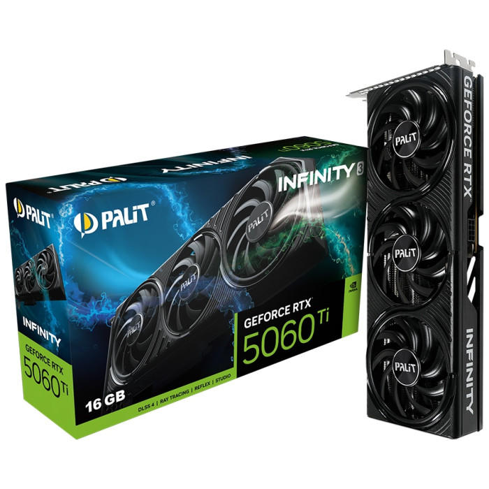 Palit RTX 5060 Ti INFINITY 3 16GB (NE7506T019T1-GB2061S) 16 Гб