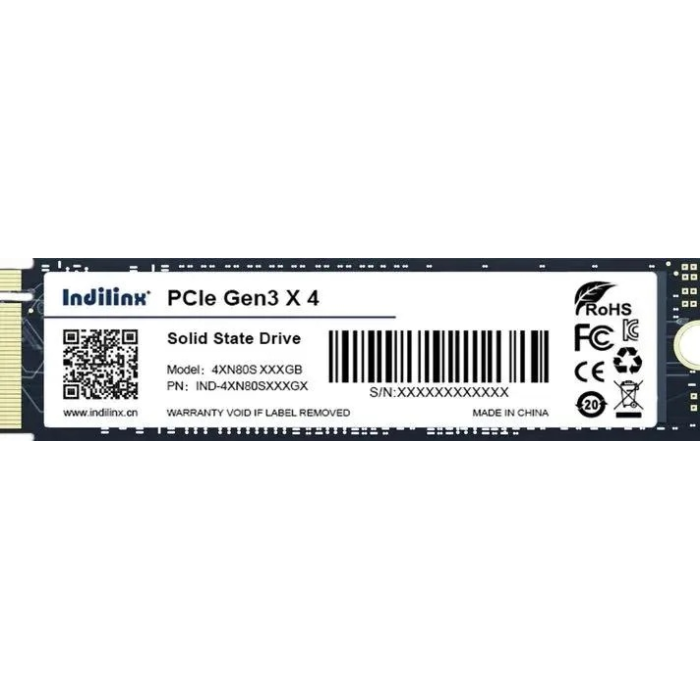 Твердотельный накопитель SSD Indilinx IND-4XN80S001TX, 1Tb, M.2 2280, Gen3x4