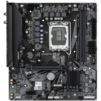 MB Socket1700, MATX, iH610 (HDMI), Gigabyte H610M D3H WIFI DDR4, 2DDR4, PCIx16, PCIx1