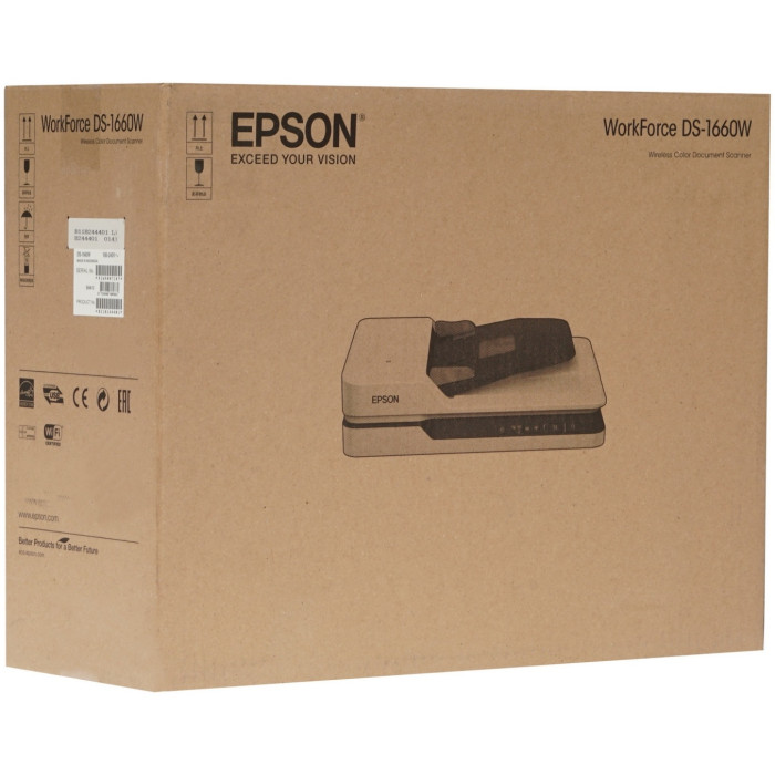 Epson WorkForce DS-1660W B11B244401 белый