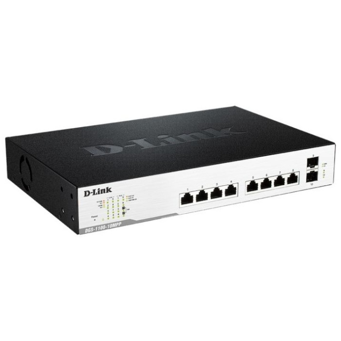 D-link DGS-1100-10MPP/B1A черный