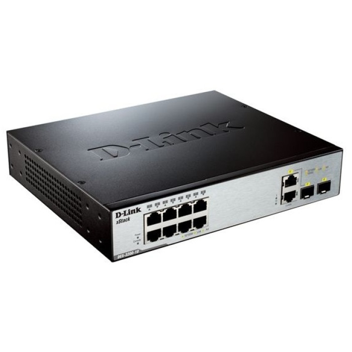 D-link DES-3200-10/E черный