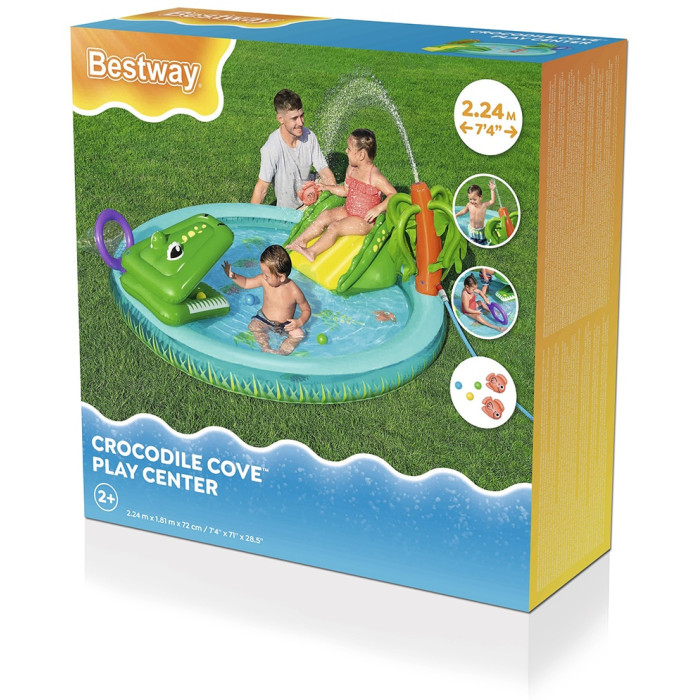 Бассейн надувной Bestway 53166, 224x181x72 см