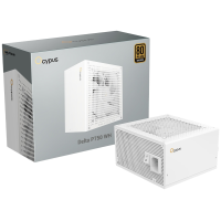 Блок питания Ocypus 750W, Delta P750 WH, Non modular, 80+ BRONZE, Белый, Delta-P750-B1FDWH025X-EU