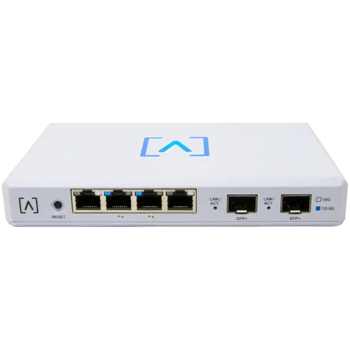 Маршрутизатор Alta Labs, ROUTE 10, Qualcomm, 4x2.5Gb LAN, 2xPoE+, 2xSFP+, BT, Mobile App