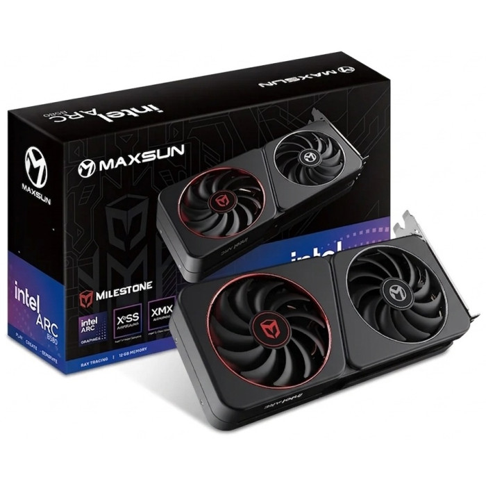 MAXSUN Intel Arc B580 Milestone 12 Гб