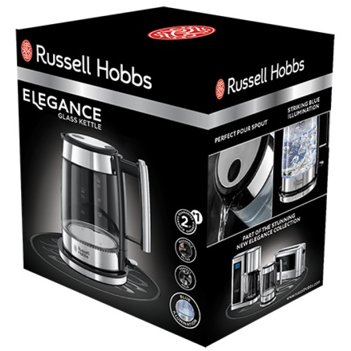 Электрочайник Russell Hobbs 23830-70 черный, стальной