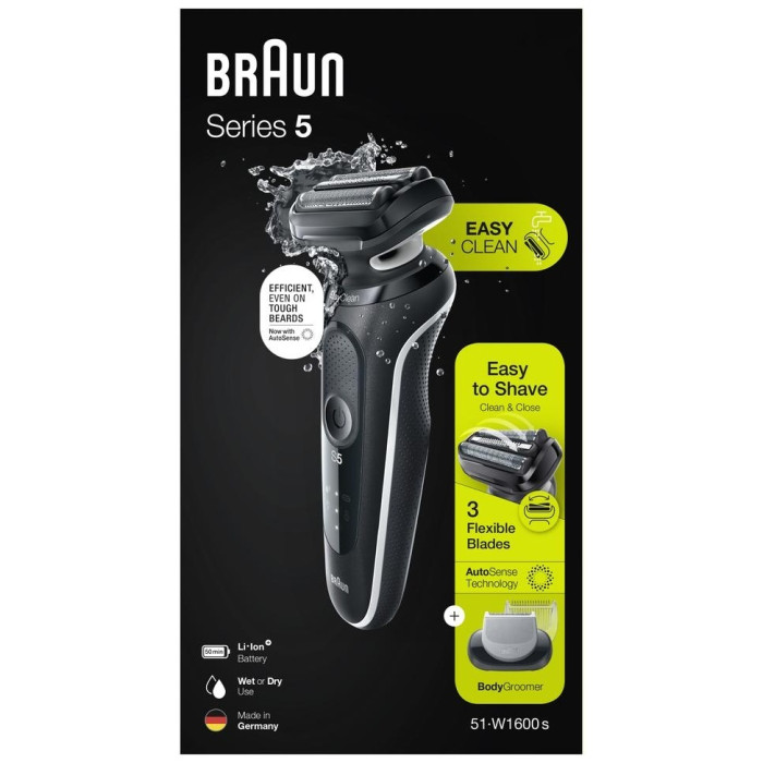 Braun 51-W1600s сеточная от аккумулятора