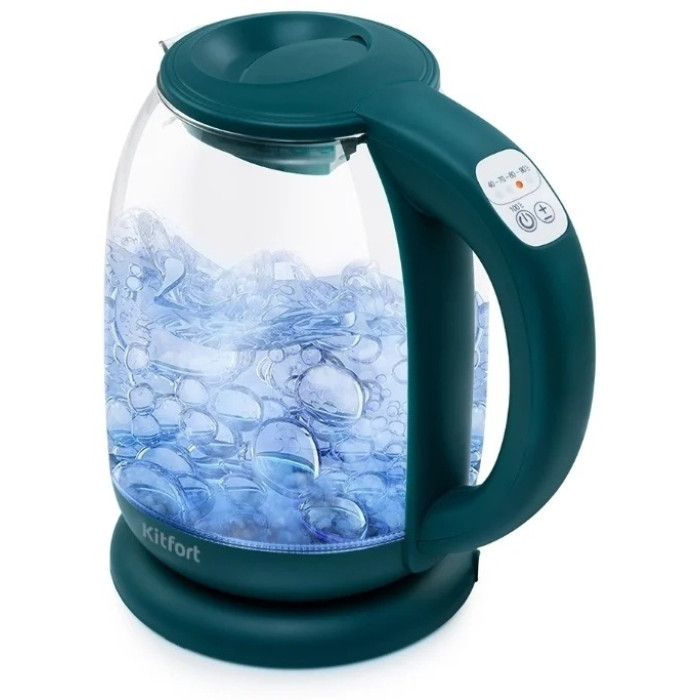 Электрочайник Kitfort КТ-640-4 зеленый