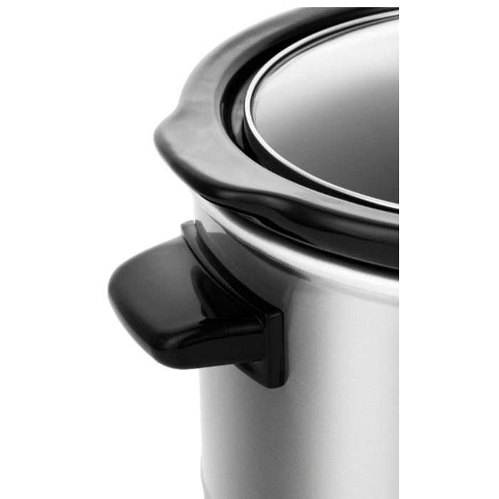 Медленноварка Kitfort КТ-205 серебристый