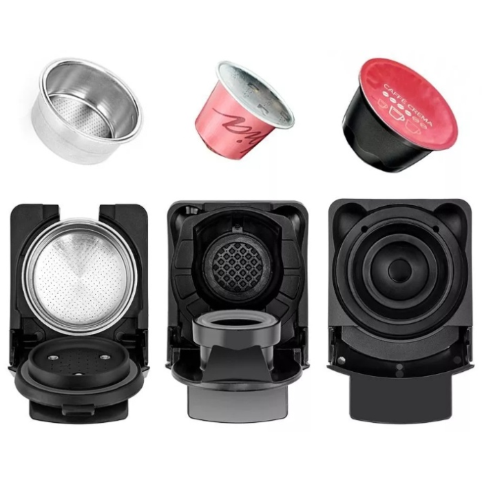 Кофеварка Kitfort КТ-7192 серый, черный