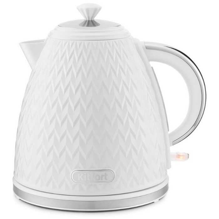 Электрочайник Kitfort Kitkort КТ-681 белый