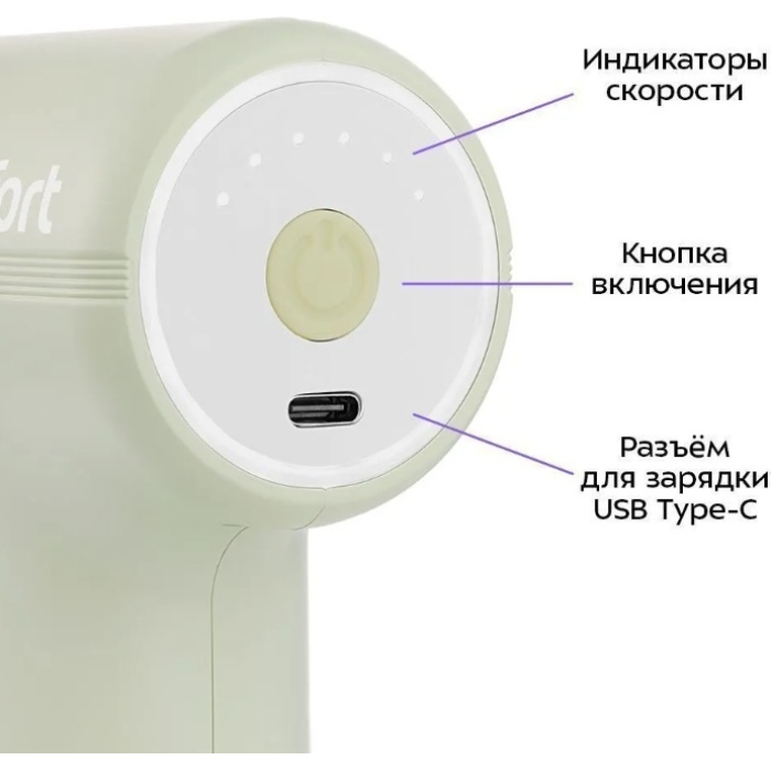Массажер Kitfort КТ-5928 ручной перкуссионный
