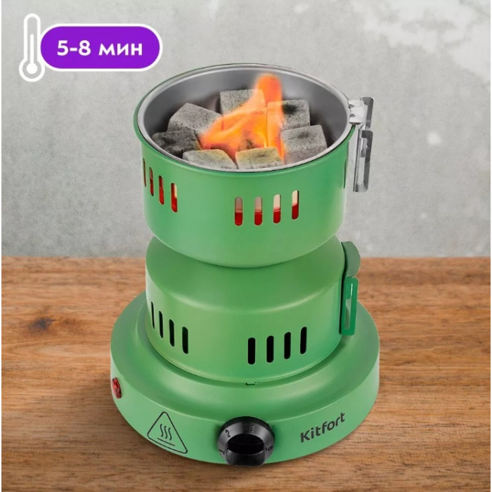 Kitfort КТ-168 зеленый, стальной
